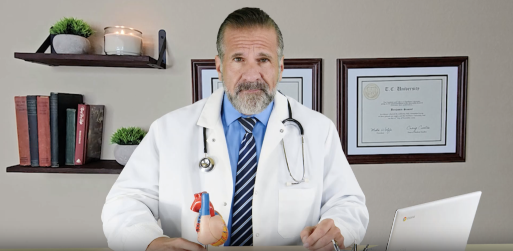 Doctor in the office